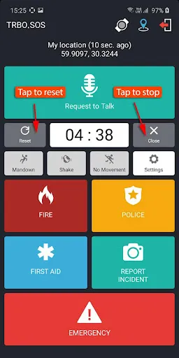 TRBO.SOS Screenshots