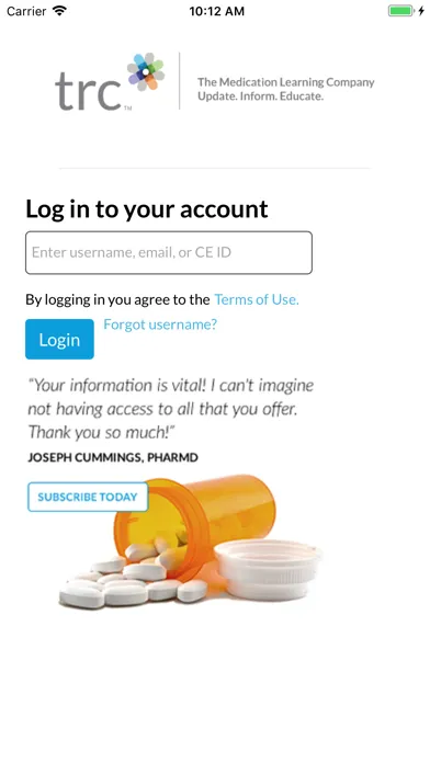 Hospital Pharmacy Tech Letter Screenshots
