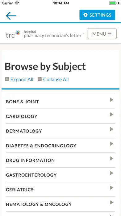 Hospital Pharmacy Tech Letter Screenshots
