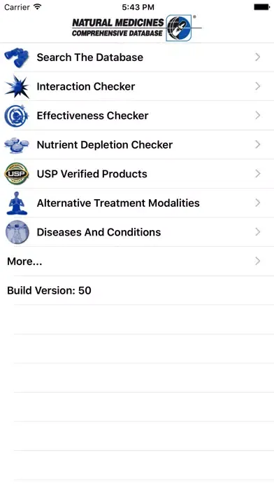 Screenshot di Natural Medicines