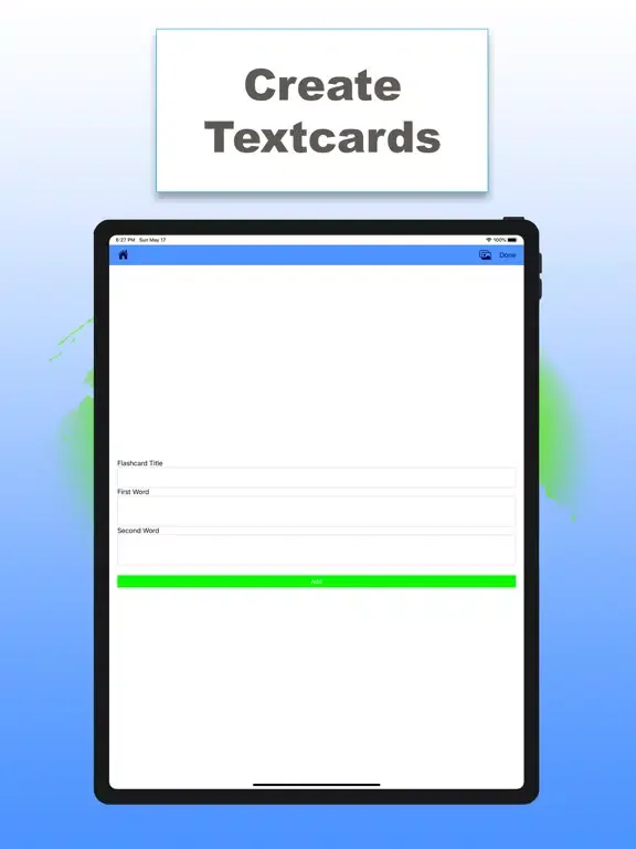 Screenshot di Flashcard - Memory Trainer iPad 