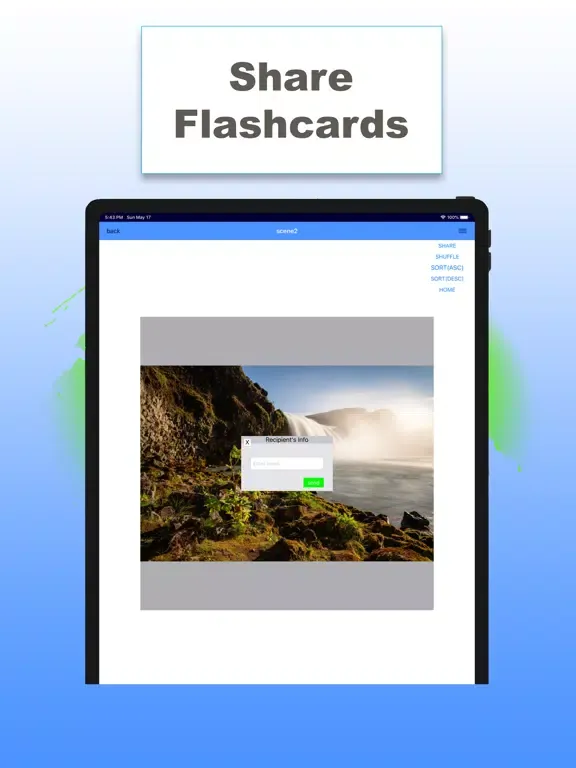 Screenshot di Flashcard - Memory Trainer iPad 