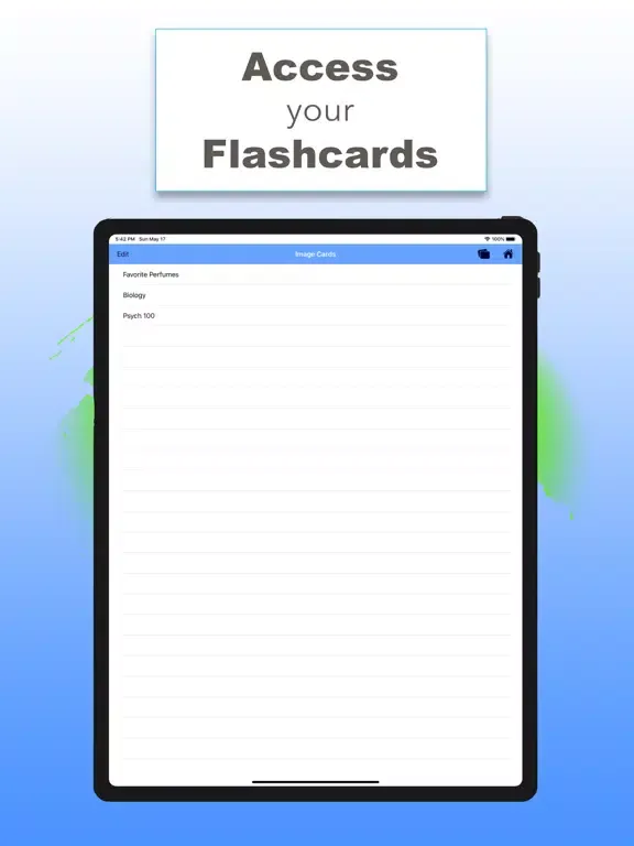 Screenshot di Flashcard - Memory Trainer iPad 
