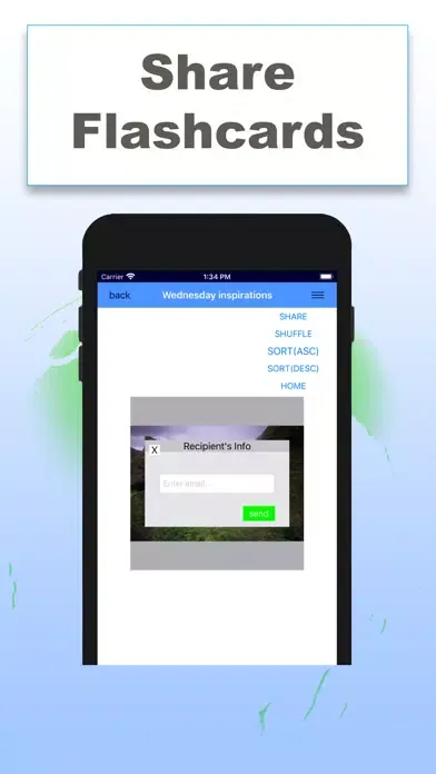Screenshot di Flashcard - Memory Trainer