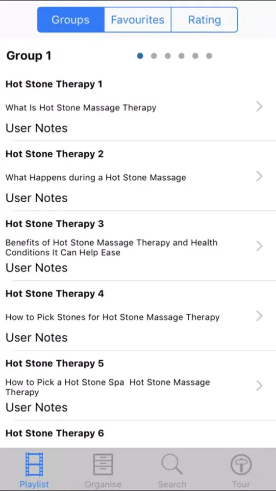 Ảnh chụp màn hình của Hot Stone Massage Therapy