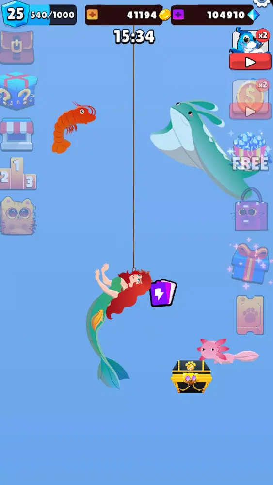 Tangkapan skrin One Fish