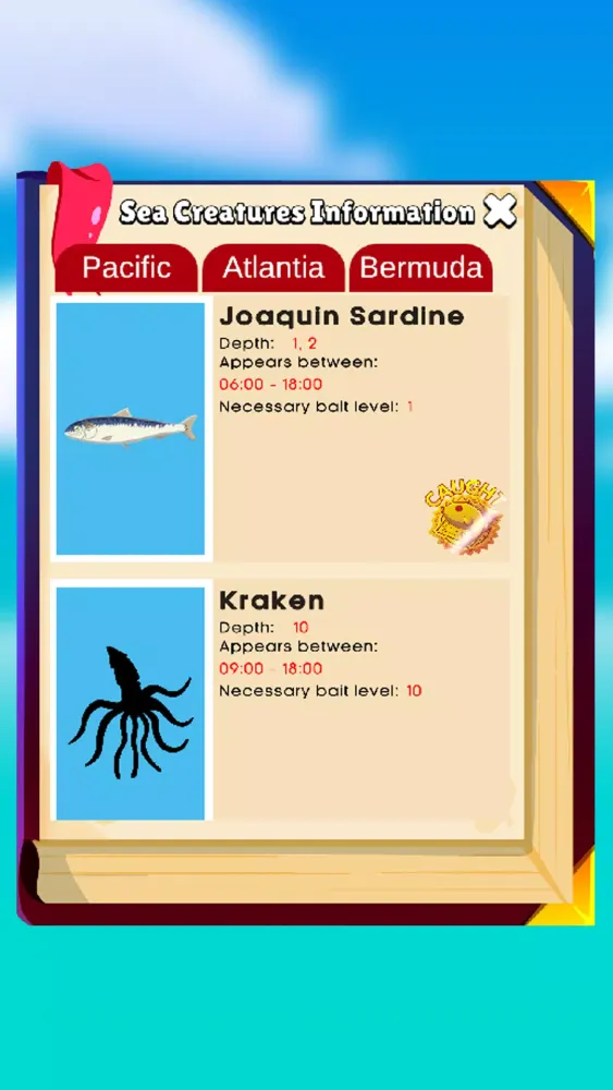 Tangkapan skrin One Fish
