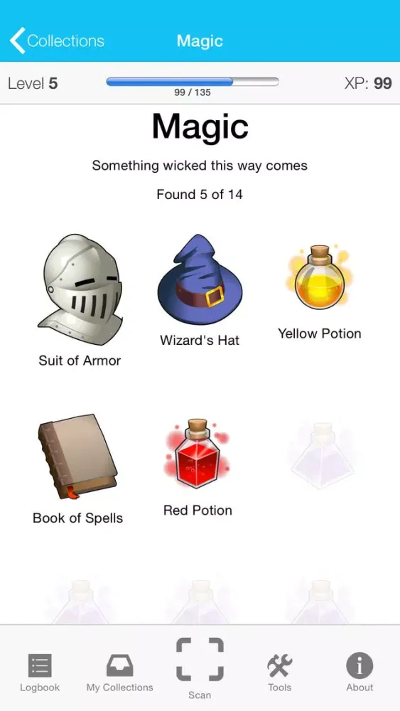 Capturas de tela do Treasure Scanner
