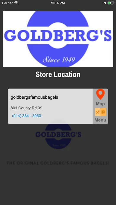 Goldbergs Famous Bagels应用截图