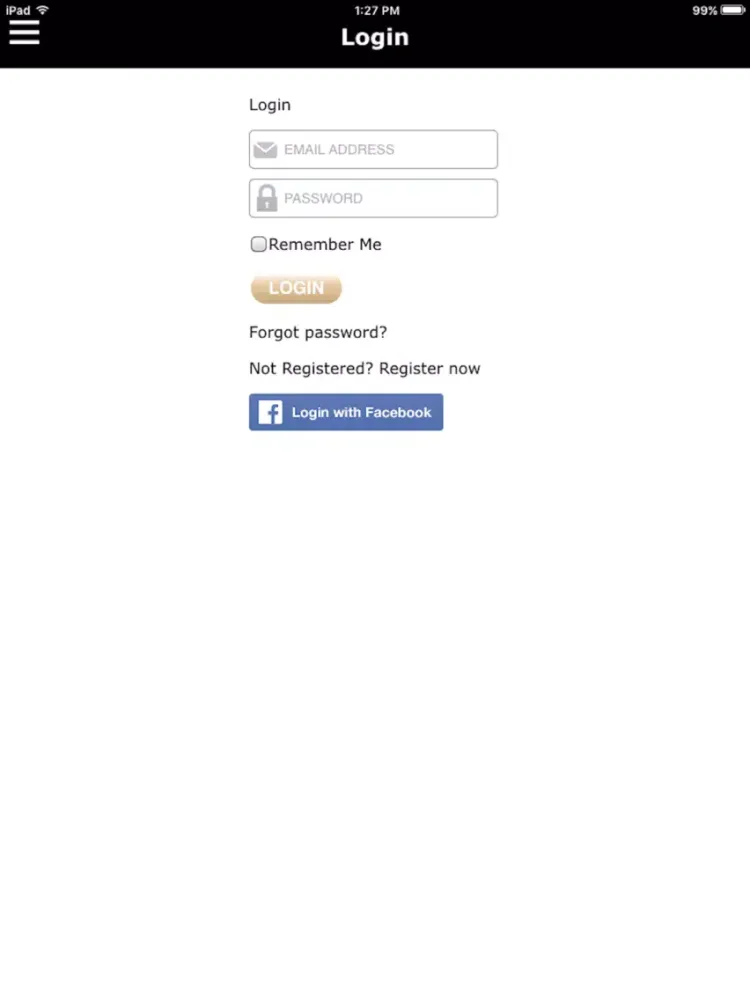 GregsPizza iPad 應用截圖