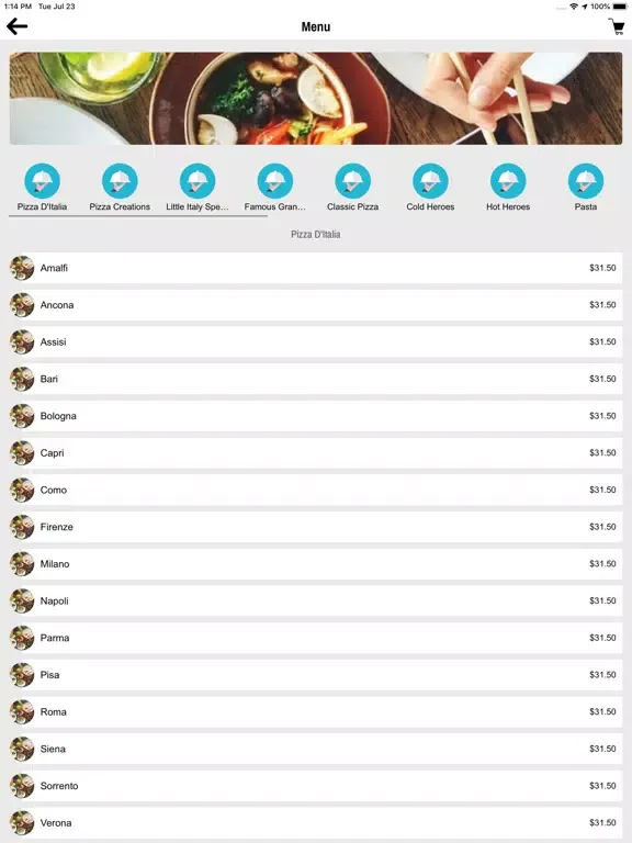 TheOriginal LittleItaly on43rd iPad 应用截图