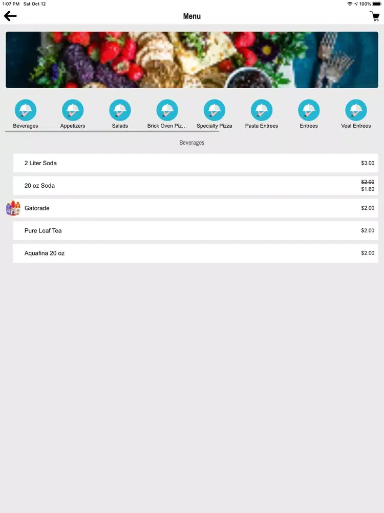 Steve's Restaurant iPad  Screenshots