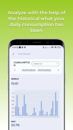 Mobile Data Consumption應用截圖