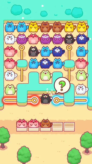 Captures d'écran de Cat Block Jam: Healing Puzzle