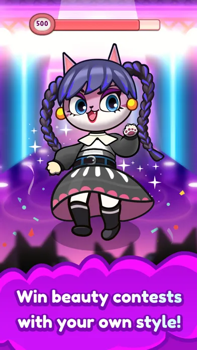 Idle Cat Makeover: Hair Salon Screenshots