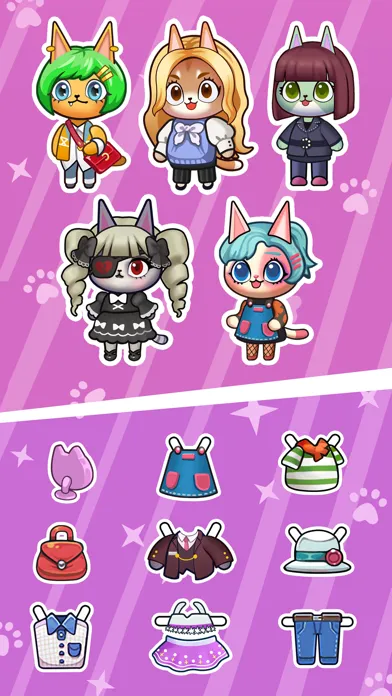 Idle Cat Makeover: Hair Salon Screenshots