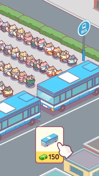 Ảnh chụp màn hình của Office Cat: Idle Tycoon Games