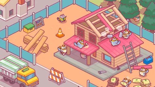 Lumbercat: Cute Idle Tycoon-screenshot-2