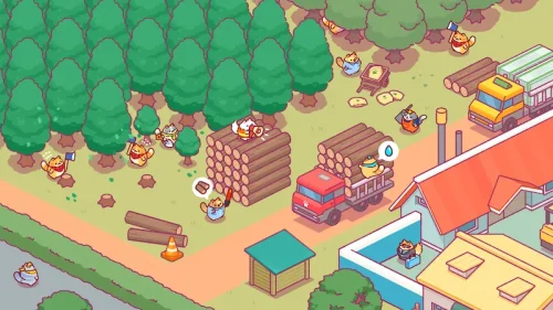 Lumbercat: Cute Idle Tycoon-screenshot-4