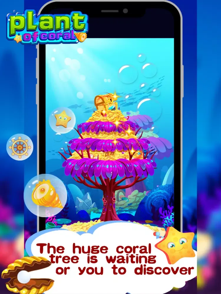 Tree of sea - coral gems iPad 应用截图