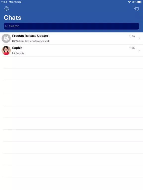 Hedwig Chat iPad 应用截图