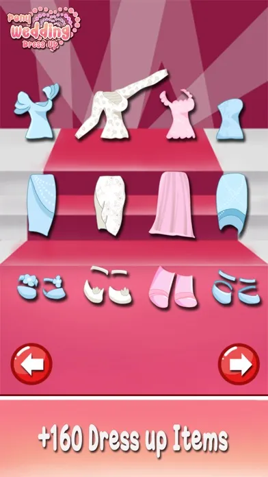 Bride Pony wedding girl princess dress up makeover Screenshots