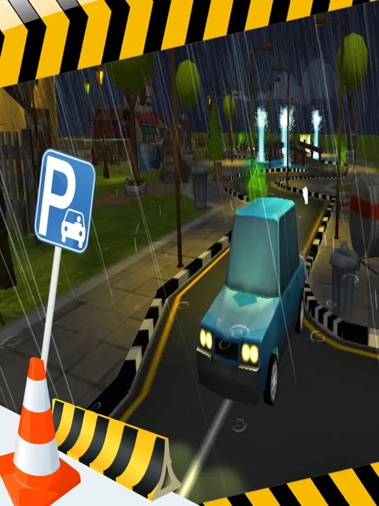 صور `Cartoon Car Parking Driving Simulator iPad 