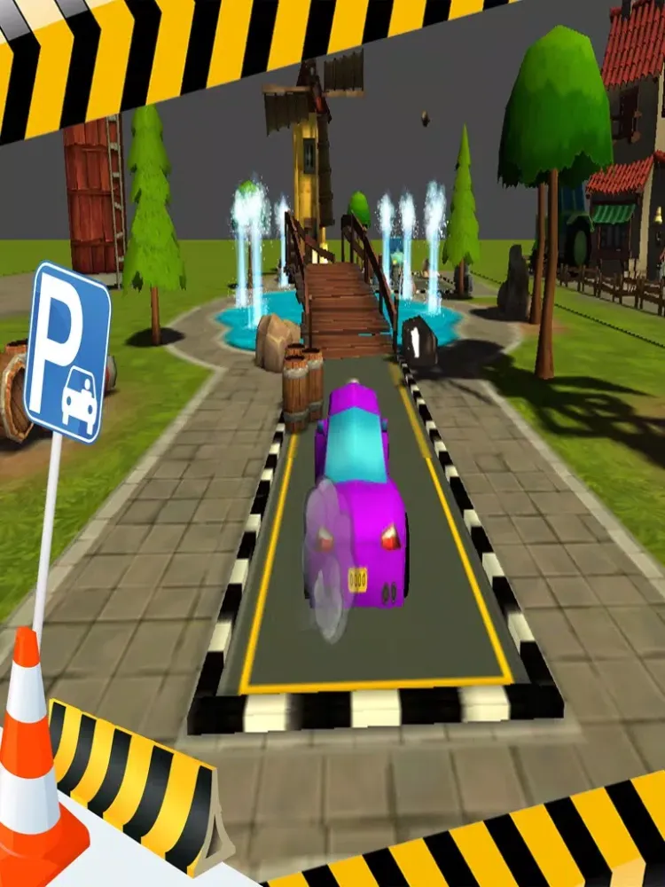 صور `Cartoon Car Parking Driving Simulator iPad 