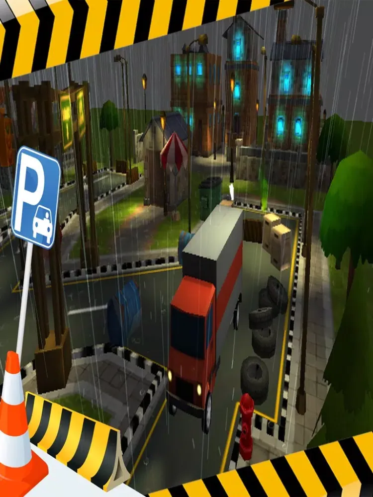 صور `Cartoon Car Parking Driving Simulator iPad 