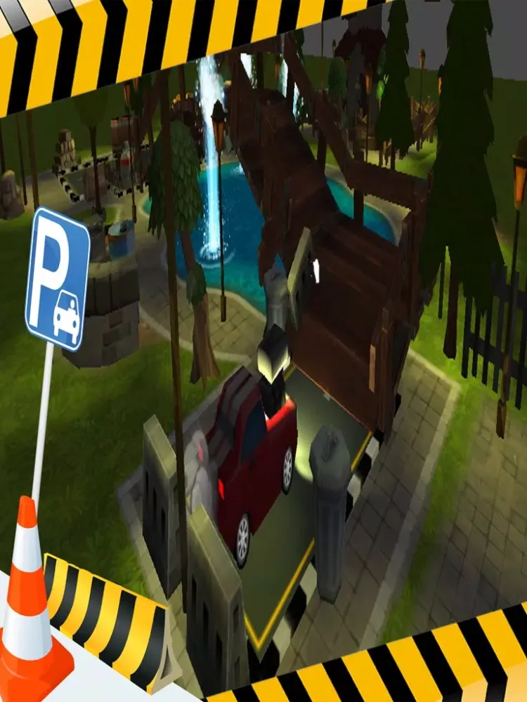 صور `Cartoon Car Parking Driving Simulator iPad 