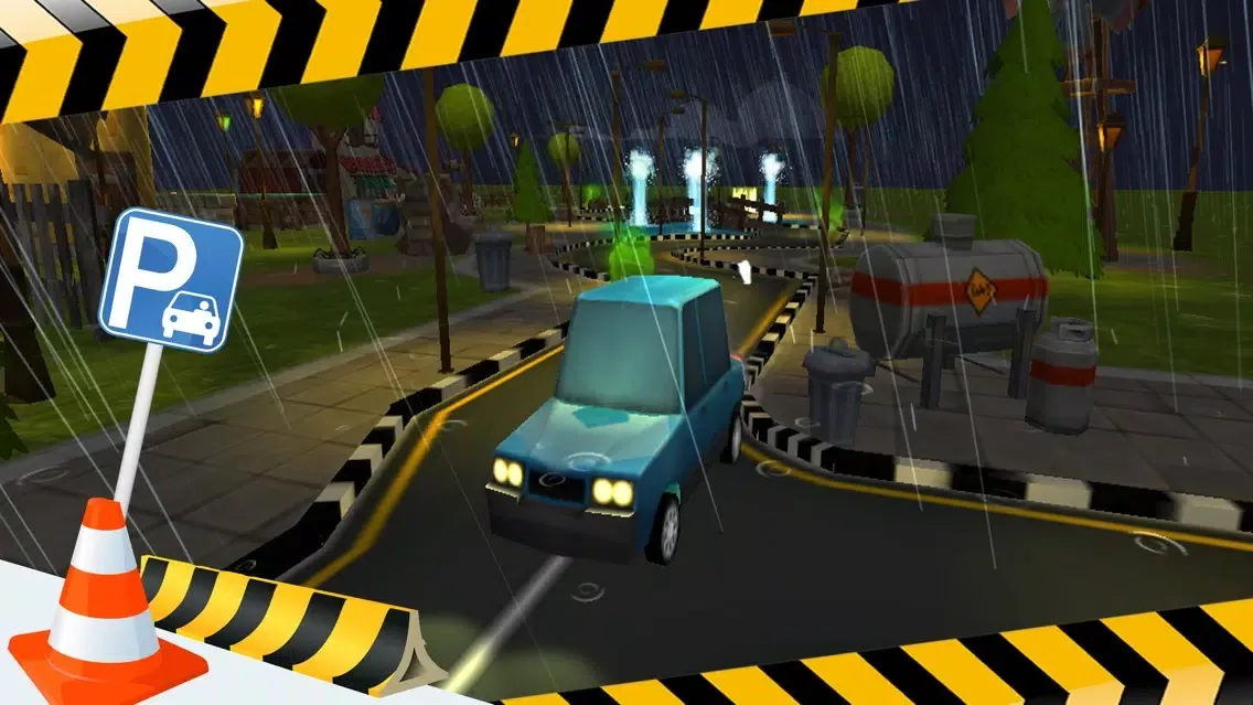 صور `Cartoon Car Parking Driving Simulator