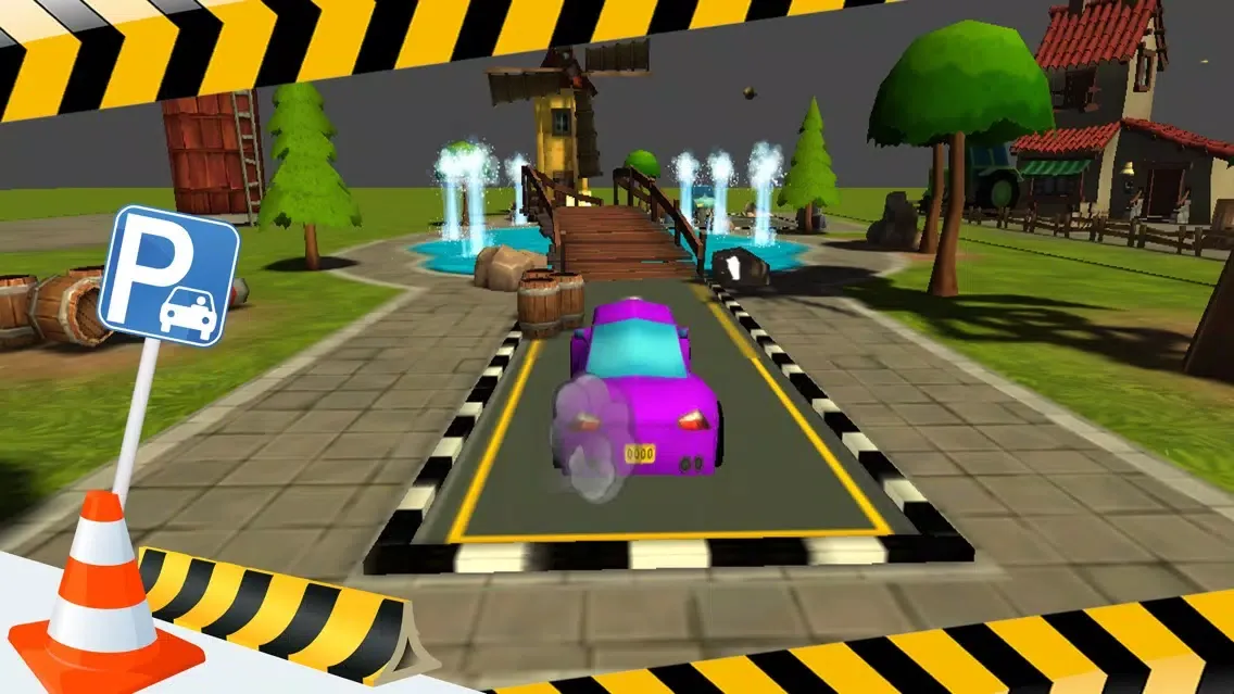 صور `Cartoon Car Parking Driving Simulator