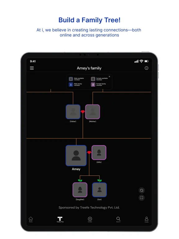 Скриншоты i -A next-gen social media app iPad 