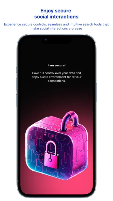Скриншоты i -A next-gen social media app