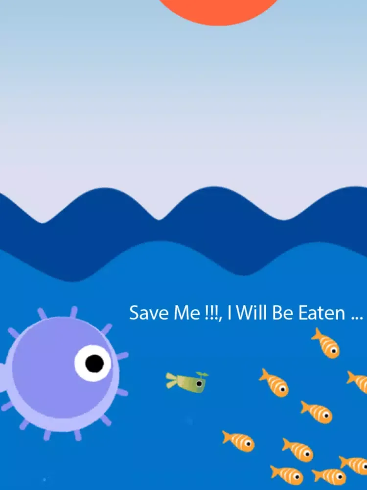 Fish Survival - Hungry Fish iPad 应用截图