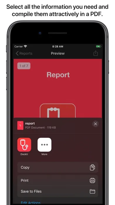 Dockti - Med. Symptom Check স্ক্রিনশট