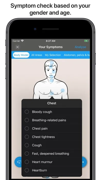 Dockti - Med. Symptom Check স্ক্রিনশট