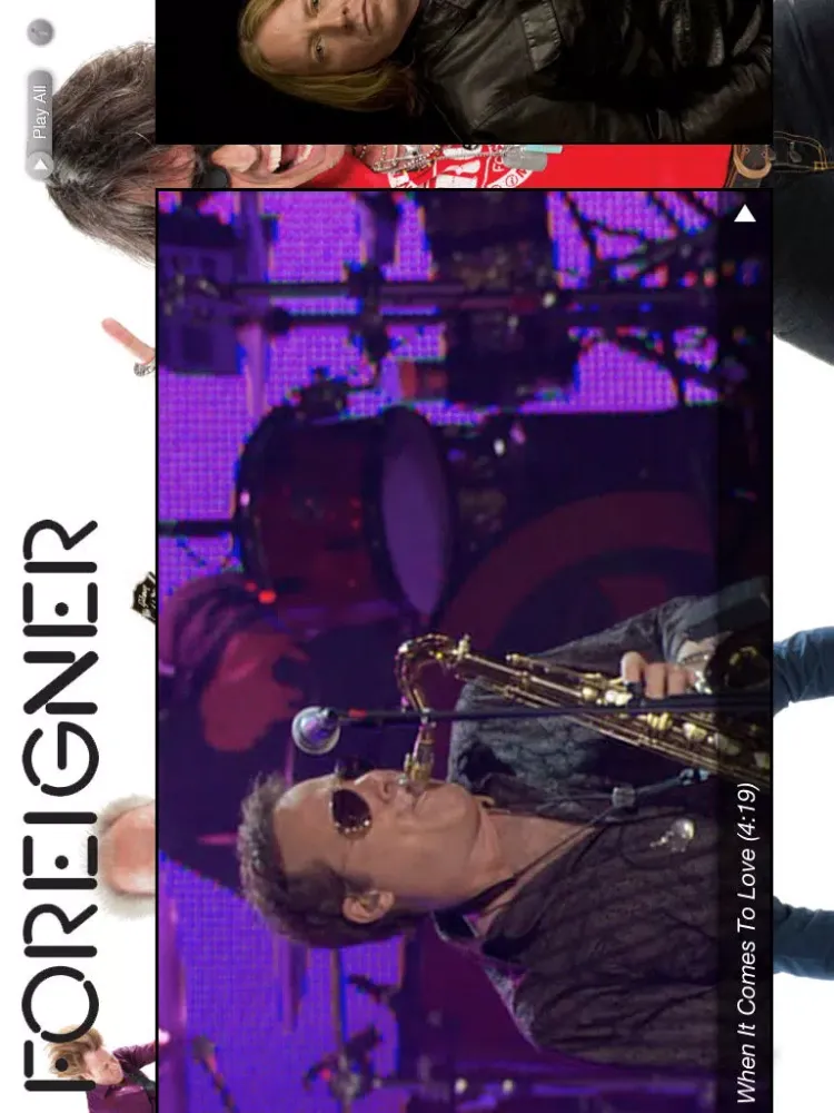 Foreigner - Live in Chicago iPad  स्क्रीनशॉट