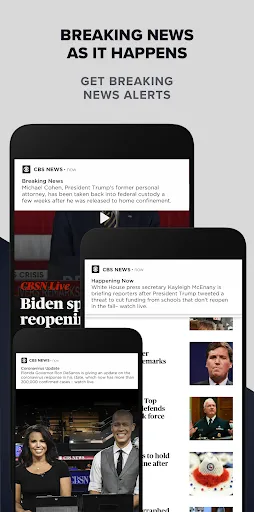 Screenshot di CBS News - Live Breaking News