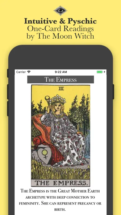 Tarot Card Reading Moon Witch স্ক্রিনশট