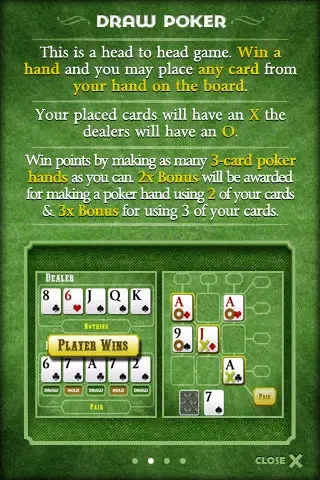 Captures d'écran de Tic A Tac ™ Poker
