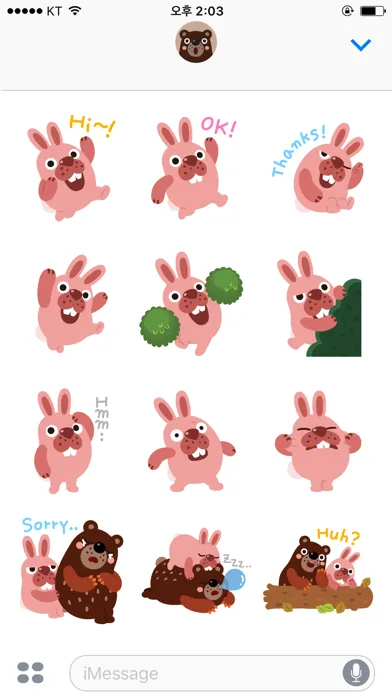 Capturas de pantalla de POKOPANG Stickers