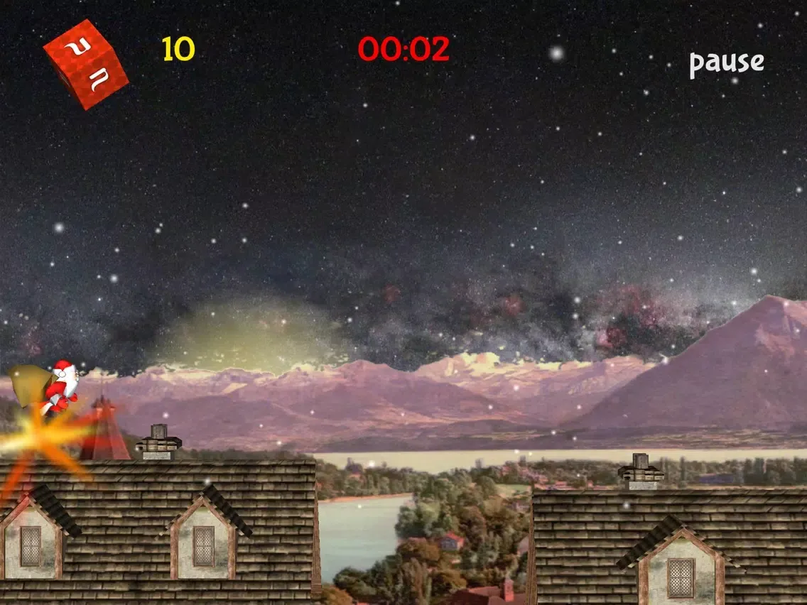 Tangkapan skrin Run Santa Run: In the last minute iPad 
