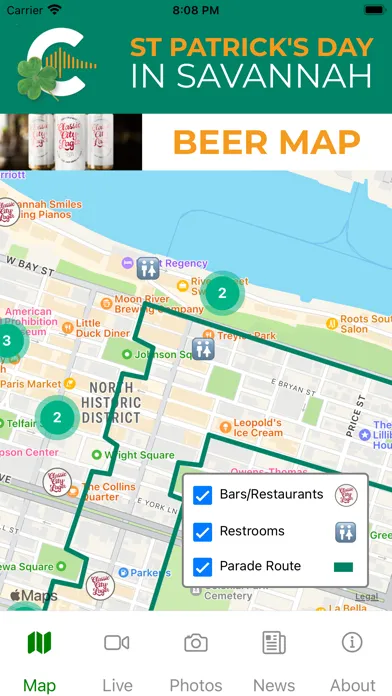 St. Patrick's Day in Savannah Ekran Görüntüleri