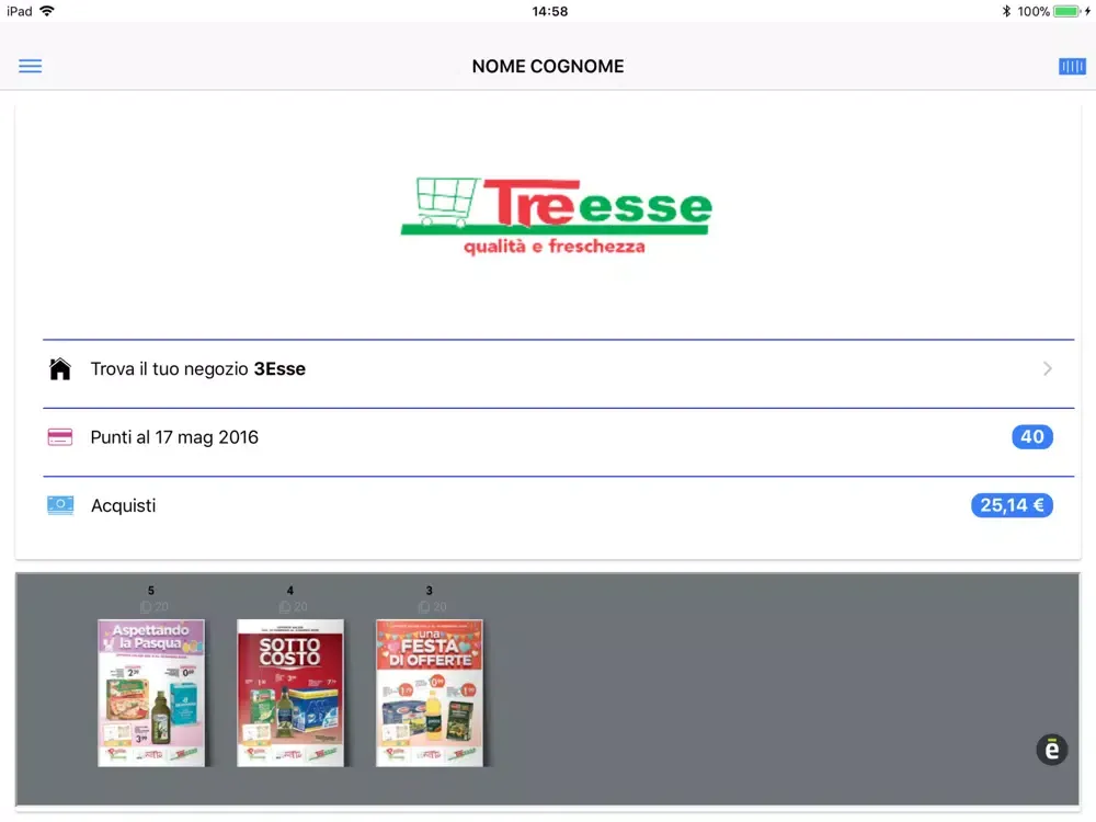 Zrzuty ekranu 3Esse Conviene iPad 
