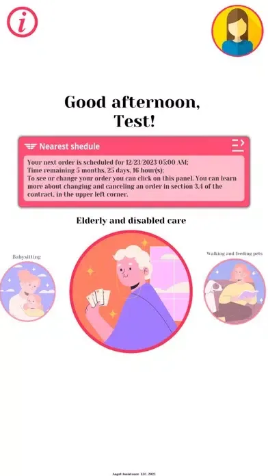 Angel Assistance Screenshots