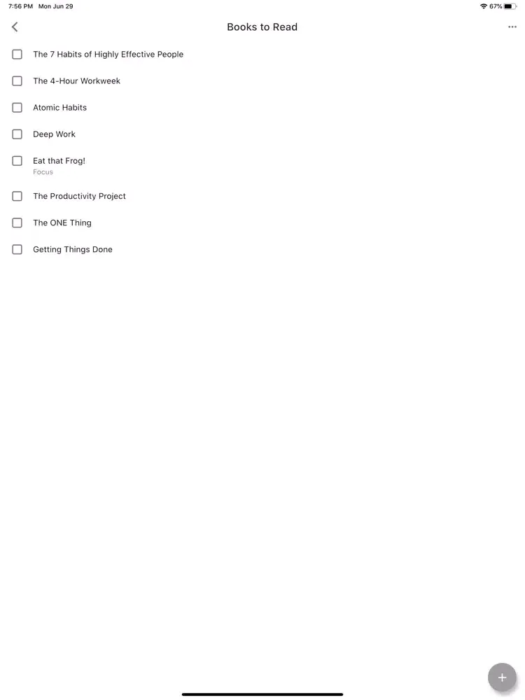 Focused: To-Do Lists & Tasks iPad  스크린샷