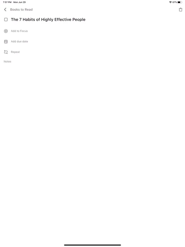 Focused: To-Do Lists & Tasks iPad  스크린샷