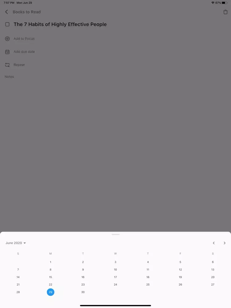 Focused: To-Do Lists & Tasks iPad  스크린샷