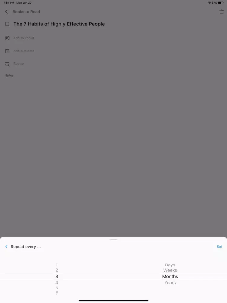 Focused: To-Do Lists & Tasks iPad  스크린샷